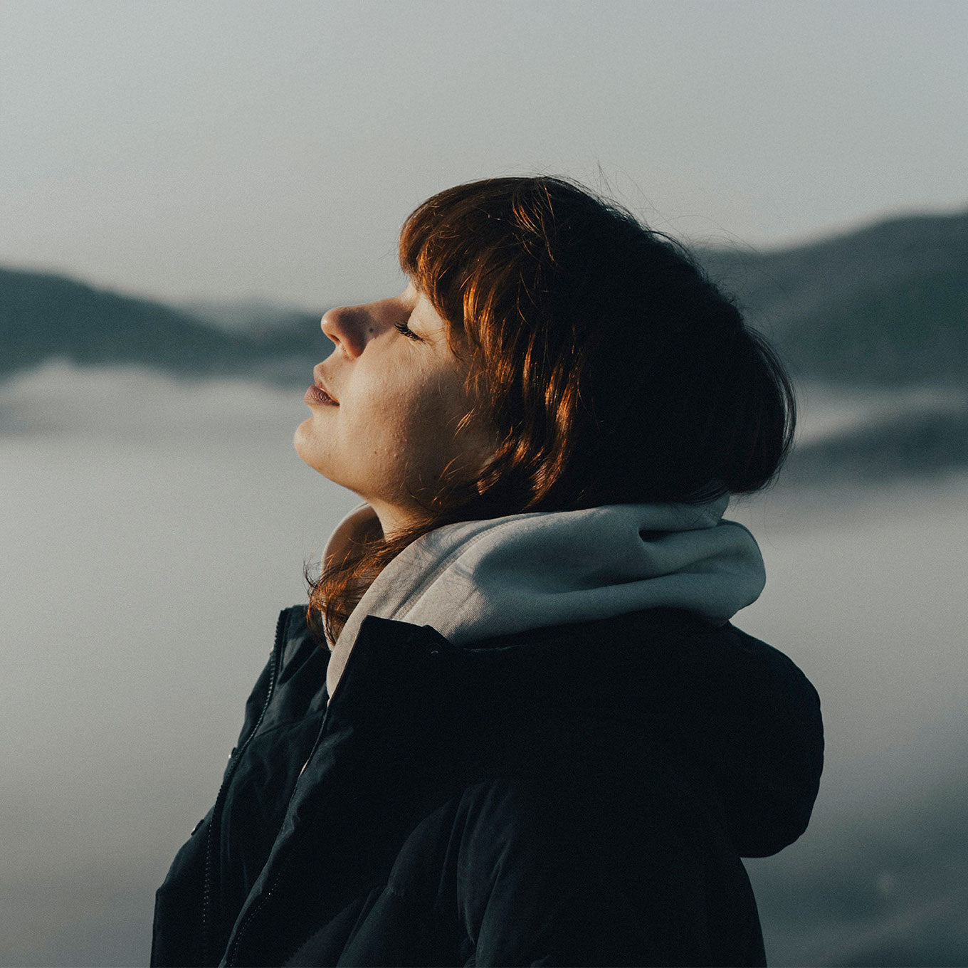 breatheWell products - Woman breathing peacefully